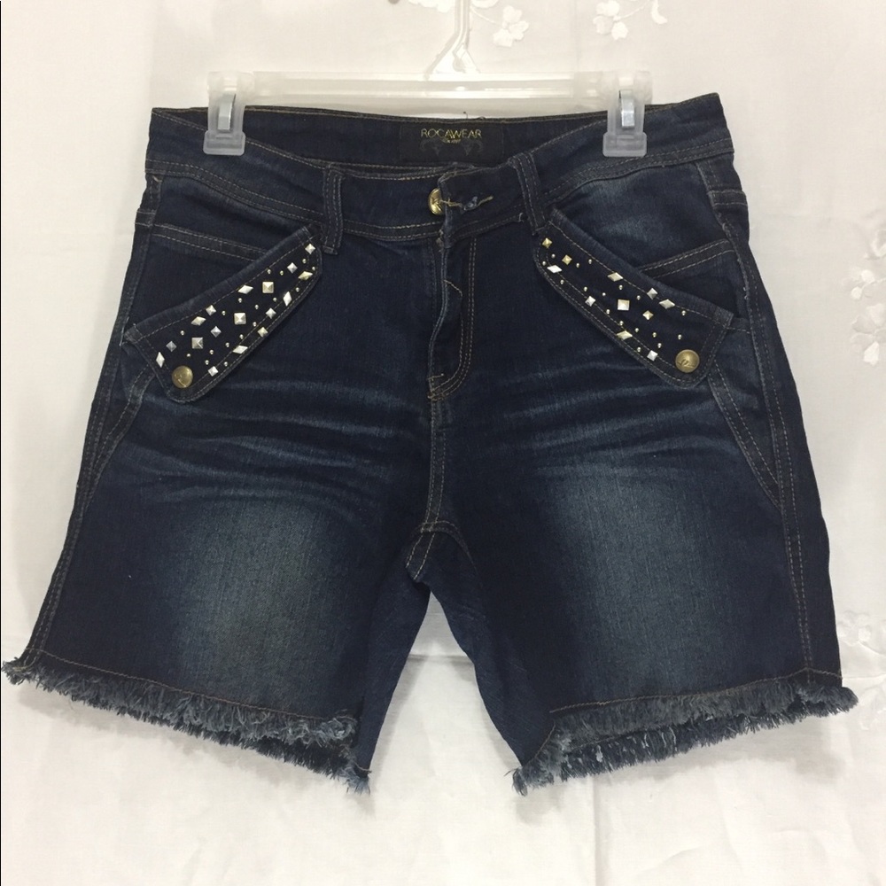ROCAWEAR  Womens Jean Shorts Juniors Size 13